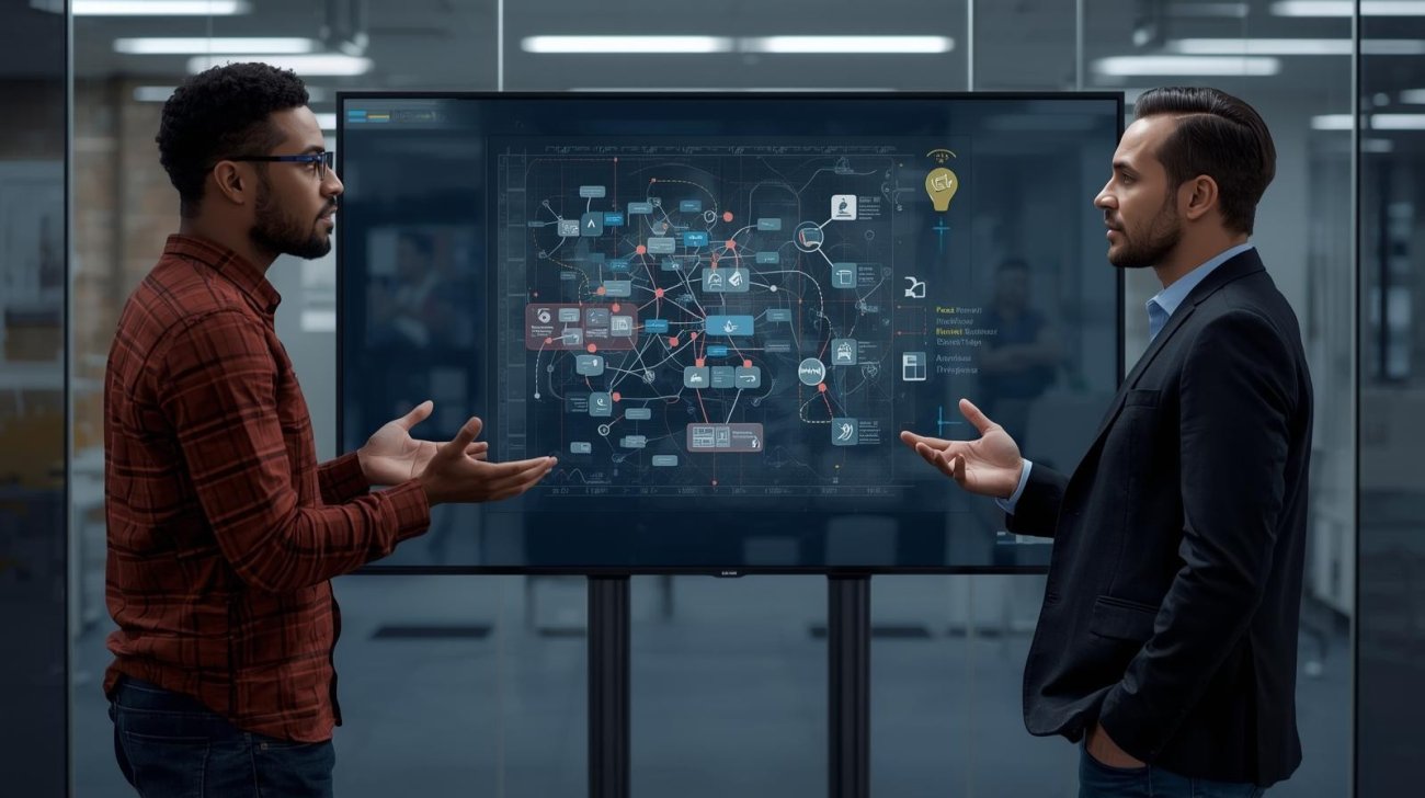 data analytics dashboard blue